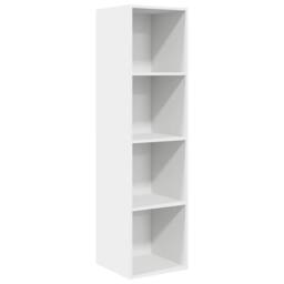 Berkfield Home Wall-mounted TV Cabinet White 37x37x142.5 cm Engineered Wood - thumbnail 1