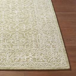 Livabliss Sicily-Hand Tufted Charcoal Blue Green Wool Traditional Vintage Rug - Size: 185 cm x 275 cm - thumbnail 5