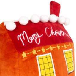 Furn Christmas Spirit House Velvet Novelty Door Stop - thumbnail 3