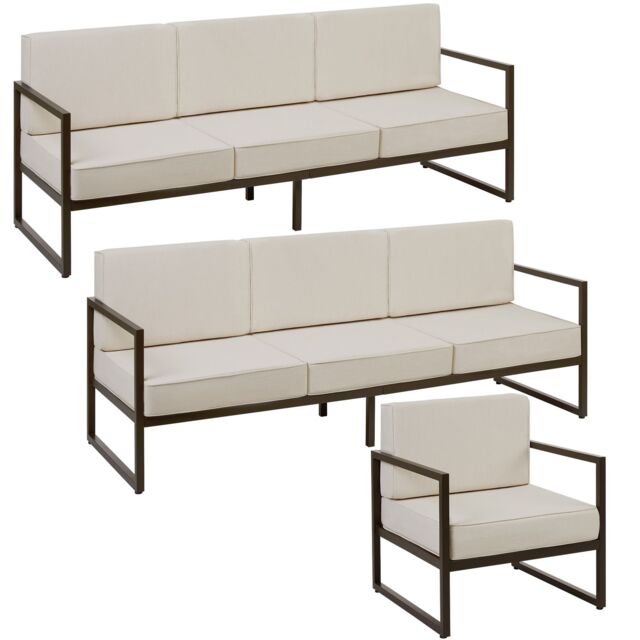 tectake Garden Furniture Comosa in Brown - Size: Large - image 1