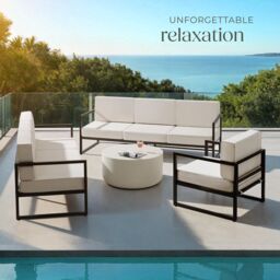 tectake Garden Furniture Comosa in Brown - Size: Large - thumbnail 8