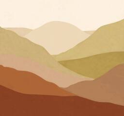 Superfresco Easy Beyond the Horizon Teracotta Print To Order 3m x 2.8m Mural in Brown - thumbnail 2