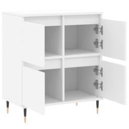 Berkfield Home Sideboard White 60x35x70 cm Engineered Wood - Size: 60 x 35 x 70 cm - thumbnail 6