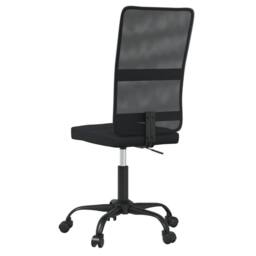 Berkfield Home Office Chair Black Mesh Fabric - thumbnail 5