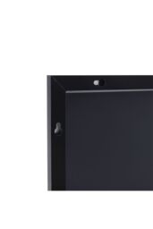 Living and Home 40x60cm Nordic Rectangle Wall Mirror-Horizontal/Vertical Mounting for Bathroom, Hall & Bedroom in Black - Size: 40x60 cm - thumbnail 6