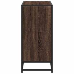 Berkfield Home Modern Book Cabinet Brown Oak 80.5x35x76 cm Engineered Wood - thumbnail 5