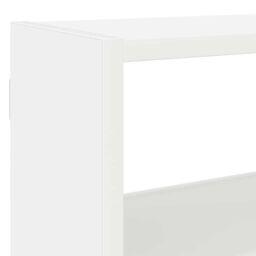 Berkfield Home Wall Cube Shelf 7 Compartments White Engineered Wood - thumbnail 7