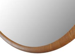 Vente-unique Round Rubberwood Mirror - D60 Cm - Natural - FUJIAN in Light Oak - thumbnail 5