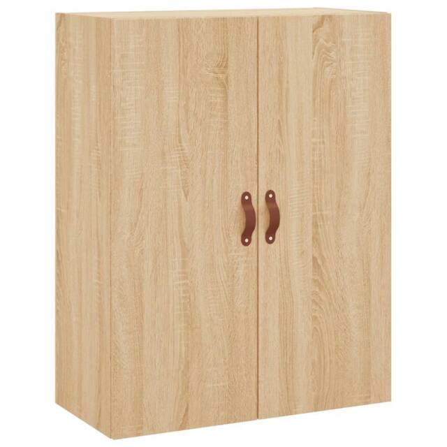 Berkfield Home Wall Mounted Cabinet Sonoma Oak 69.5x34x90 cm in Light Tan - image 1