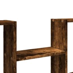 Berkfield Home Wall Shelf Smoked Oak 99x15x60 cm Engineered Wood in Brown - Size: 99 x 15 x 60 cm - thumbnail 7