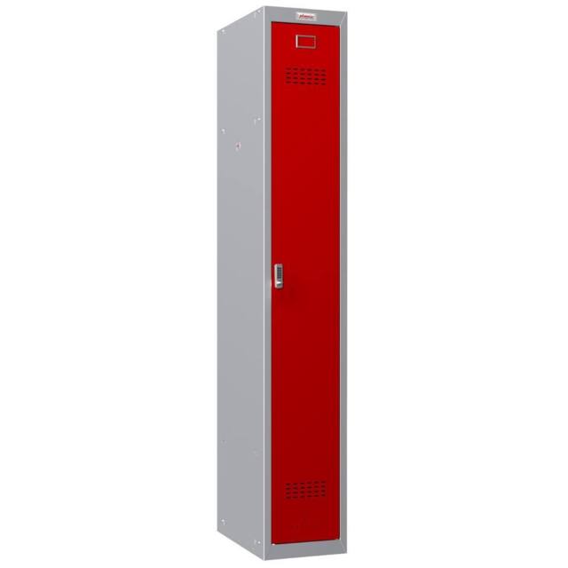 Phoenix Safe Company Personal Locker in Grey & Red with Electronic Lock, PL1130GRE - Size: 180 cm x 100 cm - image 1