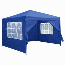 Neo 3Mx3M Light Weight Gazebo Waterproof Party Tent Marquee & Side Walls in Blue - thumbnail 7