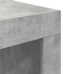Berkfield Home Coffee Table Concrete Grey 50x50x35 cm Engineered Wood - Size: 50 x 50 x 35 cm - thumbnail 8