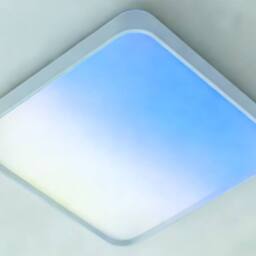 ENER-J 24W Square Scenic LED Ceiling Light CCT RGBIC 380x380mm in White - thumbnail 3