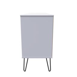 Ready Assembled 2 U Fuji 6 Drawer Sideboard (Ready Assembled) in White - thumbnail 2