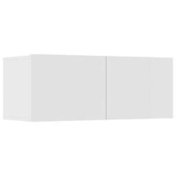Berkfield Home 8 Piece TV Cabinet Set White Engineered Wood - thumbnail 5