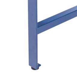 Wyld and Coco Suncrest Outdoor Bar Table Blue Stainless Steel Top Powder Coat - thumbnail 7