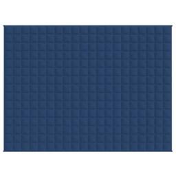 Berkfield Home Weighted Blanket Blue 152x203 cm 11 kg Fabric - thumbnail 3