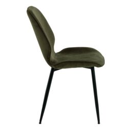 Furniture To Go Femke Dining Chair in Olive Green - thumbnail 3