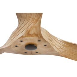 Netlighting Morea Ceiling Fan 152cm Clear Brown 3 Blades - thumbnail 2