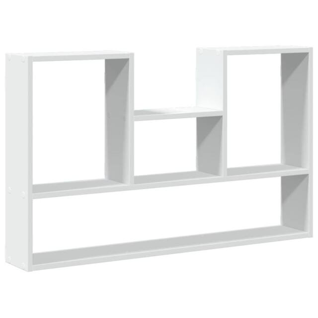 Berkfield Home Wall Shelf White 99x15x60 cm Engineered Wood - Size: 99 x 15 x 60 cm - image 1