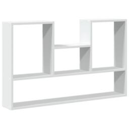 Berkfield Home Wall Shelf White 99x15x60 cm Engineered Wood - Size: 99 x 15 x 60 cm - thumbnail 1