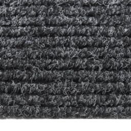 Berkfield Home Dirt Trapper Carpet Runner 100x300 cm Anthracite in Black - Size: 100 cm diameter - thumbnail 4
