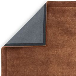 The Rug Shop UK Orange Handmade Modern Easy to clean Plain Border Area Rug - Size: 160 cm x 230 cm - thumbnail 5