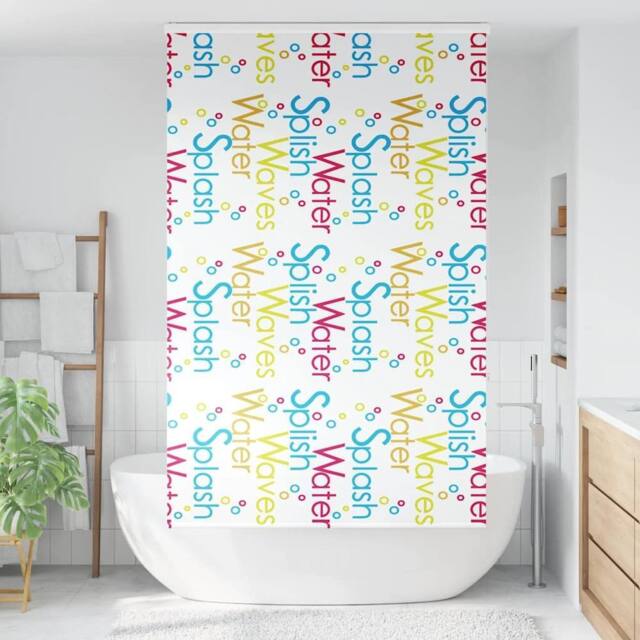 Berkfield Home Shower Roller Blind with Cassette 130x240 cm Fabric Width 126 cm in White - image 1