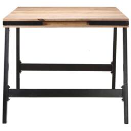 Berkfield Home Dining Table 180x90x76 cm Solid Mango Wood in Brown - Size: 180 x 90 x 76 cm - thumbnail 3