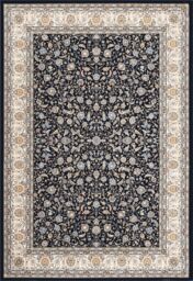 The Rug Shop UK Dark Blue Traditional Easy to clean Machine Made Border Floral Rug - Size: 160 cm x 230 cm - thumbnail 8