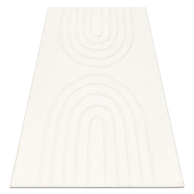 RugsX Curvy 11 Rug in White - Size: 80 cm x 150 cm - image 1