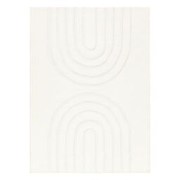 RugsX Curvy 11 Rug in White - Size: 80 cm x 150 cm - thumbnail 3