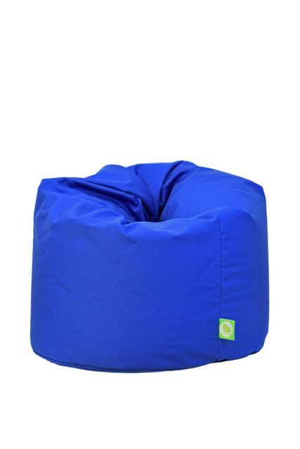 Bean Lazy Cotton Twill Royal Blue Bean Bag Large Size in Dark Blue - image 1