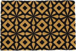 Artsy Mats Square Tiles Patterned Doormat in Black - Size: 40 cm x 60 cm - thumbnail 2