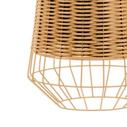Orsina Rattan Pendant Lamp, Durable in Natural - thumbnail 5