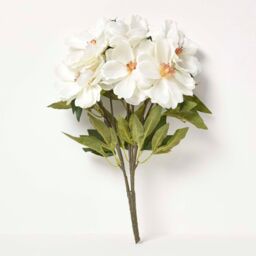 Homescapes Set of 2 Pink & Cream Artificial Magnolia Bouquet Arrangements - thumbnail 3