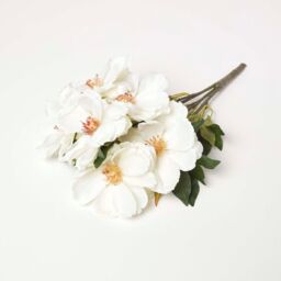 Homescapes Set of 2 Pink & Cream Artificial Magnolia Bouquet Arrangements - thumbnail 5