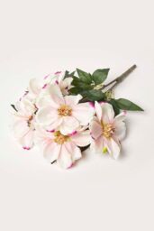 Homescapes Set of 2 Pink & Cream Artificial Magnolia Bouquet Arrangements - thumbnail 4