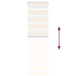 Berkfield Home Zebra Blind Marble Beige 45x100 cm Fabric Width 40.9 cm Polyester - thumbnail 5