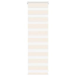 Berkfield Home Zebra Blind Marble Beige 45x100 cm Fabric Width 40.9 cm Polyester - thumbnail 1