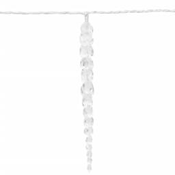 Berkfield Home Christmas Icicle Light 100 LEDs Warm White 10 m Acrylic PVC - thumbnail 5