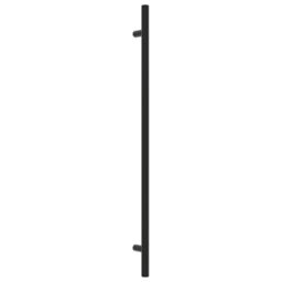 Berkfield Home Cabinet Handles 5 pcs Black 320 mm Stainless Steel - thumbnail 3