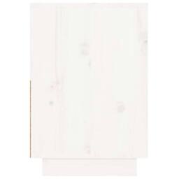 Berkfield Home Beautiful Bedside Cabinets 2 pcs White 60x34x51 cm Solid Wood Pine - Size: 60 x 34 x 51 cm - thumbnail 5