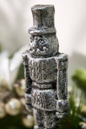 Dibor Silver Nutcracker Decorative Stocking Hooks Stocking Holder - Size: 1 Pack - thumbnail 3