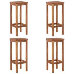 Berkfield Home 5 Piece Garden Bar Set Solid Wood Acacia in Brown - thumbnail 6