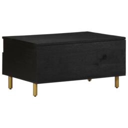 Berkfield Home Coffee Table Black 80x54x40 cm Engineered Wood - Size: 80 x 54 x 40 cm - thumbnail 5