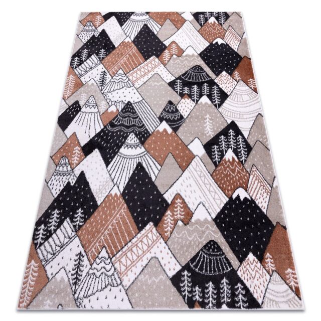 RugsX Fun Rug in Yellow - Size: 160 cm x 220 cm - image 1