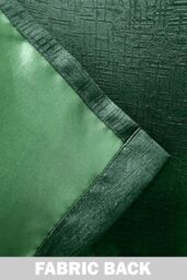 Enhanced Living 'Vogue' Green Eyelet Thermal Noise Reducing Dim Out Curtains Pair in Dark Green - Size: 229 cm width x 183 cm drop - thumbnail 5