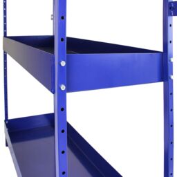 Monstershop Monster Racking Lightning Metal Van Shelving Unit Duo in Blue - thumbnail 6
